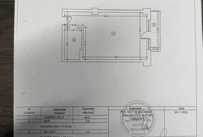 Garsonieră semidecomandată, mobilată în Mamaia - 17