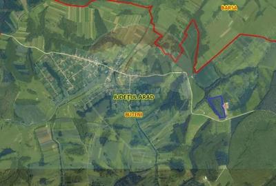 Teren 70,808mp ( sat Cuied - comuna Buteni ) - 2