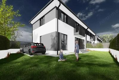 Ansamblu de case de vanzare Flore?ti zona Tau?i cu finalizare decembrie 2025