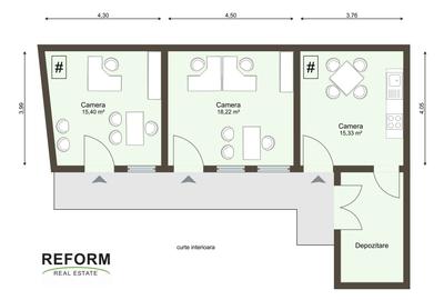 De vânzare – Casă ultracentrală, Str Motilor | 3 camere - 6