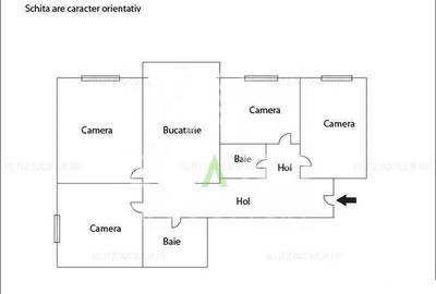 Ap 4 camere, PET-FRIENDLY, zona Manastur - 8