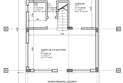 Casă cu 4 camere în Ciolpani - 17