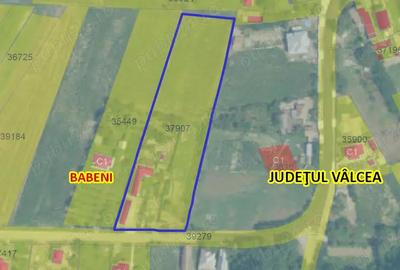 Casa cu teren de 5100 mp in orasul Babeni strada Romani Casa cu teren de 5100 mp in orasul Babeni strada Romani - 2