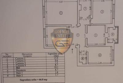 Apartament cu 4 camere decomandat, mobilat în Inel II - 8