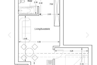 Apartament cu 2 camere decomandat în Nord - 4