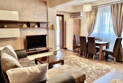 Apartament cu 2 camere semidecomandat, mobilat în Dorobanți