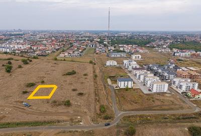Teren 950 mp pentru proiect rezidential in Giroc - acces multiplu, zona blocuri - 1