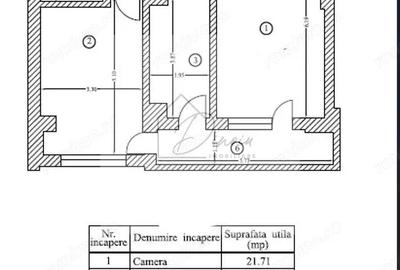 Apartament cu 2 camere decomandat în Central - 11