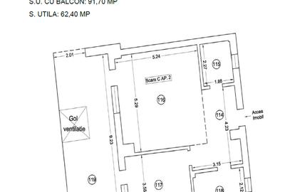 Reducere!Finalizat!!2 CAMERE LUX CURTE CU VEDERE FRONTALA LAC, Solid Mamaia - 19