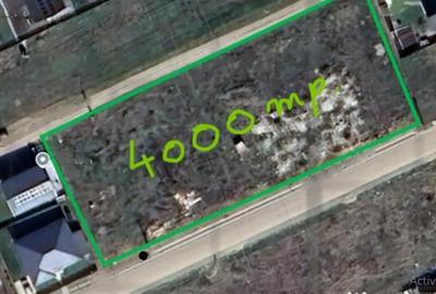 Teren de 4000 mp, în Miroslava