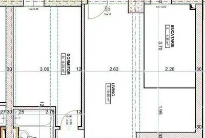 Apartament cu 2 camere decomandat în Cotroceni
