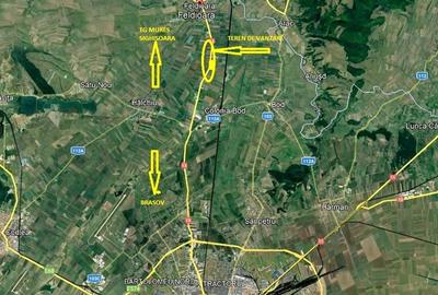Teren agricol extravilan de 23000 mp, în Feldioara