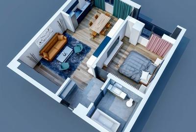 Apartament NOU 2 Camere *Open Space* Visan - 1