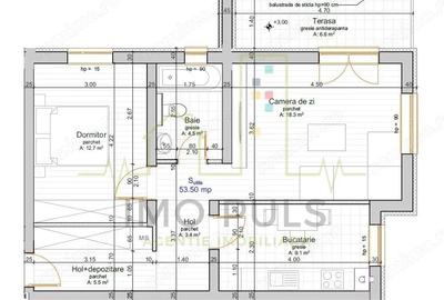 Apartament cu 2 camere decomandat în Girocului - 4