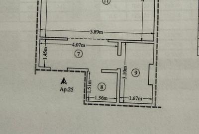 Apartament cu 2 camere semidecomandat în Păcurari - 2
