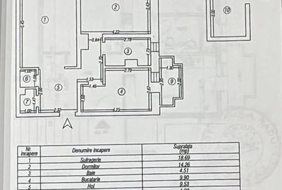 Apartament cu 2 camere decomandat, mobilat în City Park Mall - 12