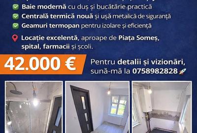 Apartament cu 2 camere semidecomandat în Micro 14 - 8