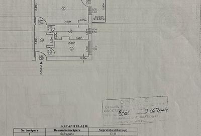 Apartament cu 2 camere semidecomandat în Războieni - 1