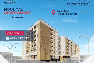 Apartament cu 3 camere decomandat în Hotvon - 1