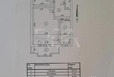 Garsonieră decomandată în Rahova