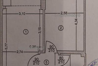 Apartament cu 2 camere, mobilat în Apărătorii Patriei - 5