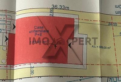 Teren autorizat 589 mp pentru casa P+E in zona centrala Apahida - 2