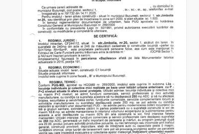 Teren Construcții intravilan de 246 mp, în Bucureștii Noi - 7