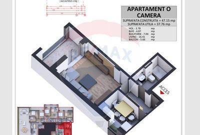 Garsoniera 38 mp - 1