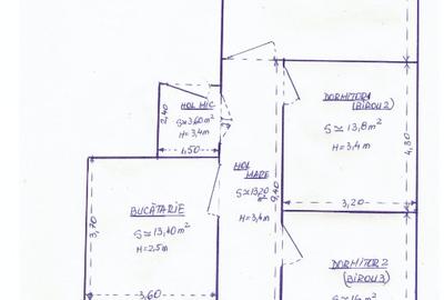 Casa ultracentrala Buzau, 3 camere - 6