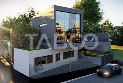 Casa individuala de vanzare cu terasa teren 320 mp zona Centrala Sibiu - 6