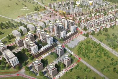 Apartament 3 camere Maurer Avantgarden 3 - Faza V - Comision 0 - 3