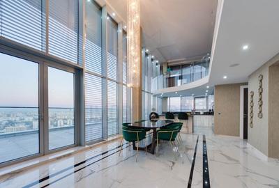 Penthouse cu 5 camere semidecomandat, mobilat în Splaiul Unirii - 11