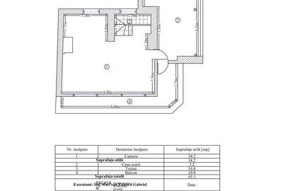 Unirii,D+P+E+M,Parc Carol,postbelic,renovata,semineu,plansee beton,curte-parcare - 22