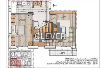 Apartament 2 Camere spatios, Direct Dezvoltator, Metru Nicolae Teclu - 3