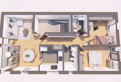 Apartament cu 3 camere decomandat în Șagului - 8