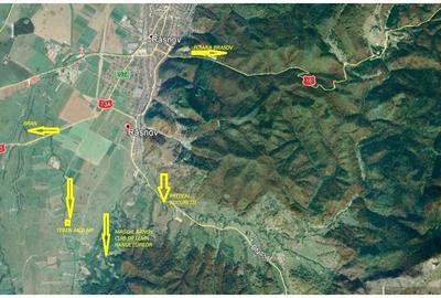 Teren superb Glejerie cu rau si priveliste de vis - 3