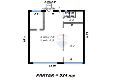 Spațiu industrial, de 432 mp, în Uzina 2 - 3