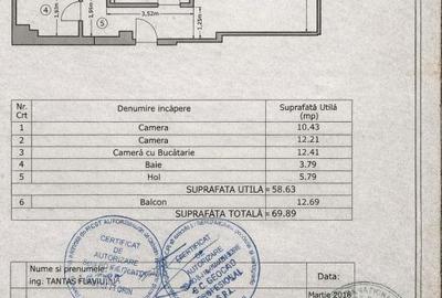 Apartament cu 3 camere decomandat în Dudu - 9