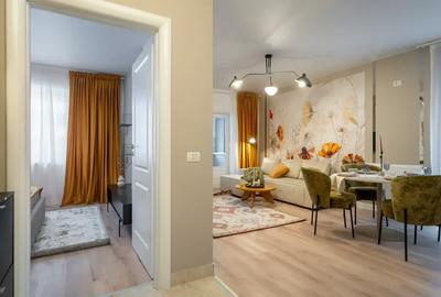 Apartament cu 2 camere semidecomandat, mobilat în 13 Septembrie - 14