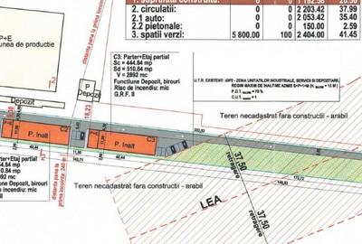 Teren Industrial cu PUD aprobat, hale / showroom auto -Centura Apahida - 4