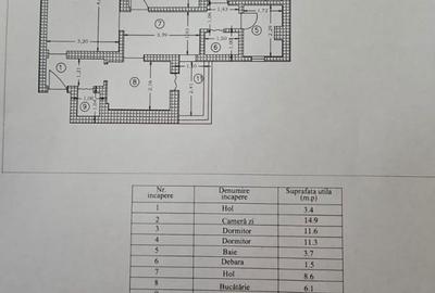 Apartament cu 3 camere decomandat în Central - 8