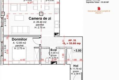 Apartament 2 camere mobilat BLOC NOU Zorilor cu garaj - 3
