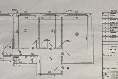 Apartament cu 3 camere decomandat în Progresul - 9