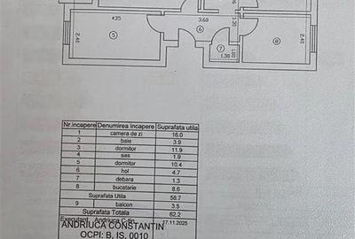 Apartament cu 3 camere decomandat în Tătărași - 1