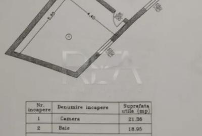 Garsonieră decomandată, mobilată în Moșilor - 4