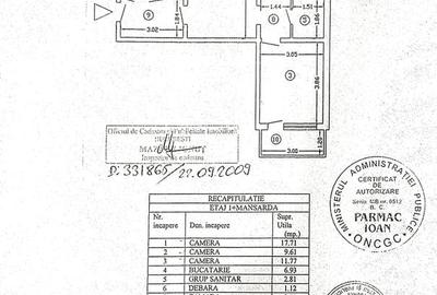 COMISION 0% -  Apartament 3 camere str. Straja - Piata Resita - 19
