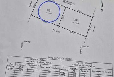 Teren de 453 mp, în Dascălu - 1