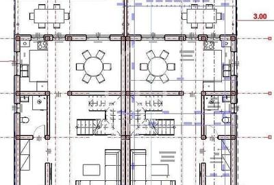 Duplex cu 4 camere cu Canalizare în Hipodrom 4 - 6