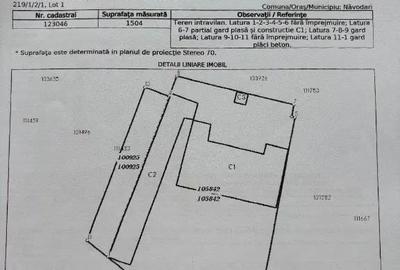 Teren de 1504 mp, în Central - 1