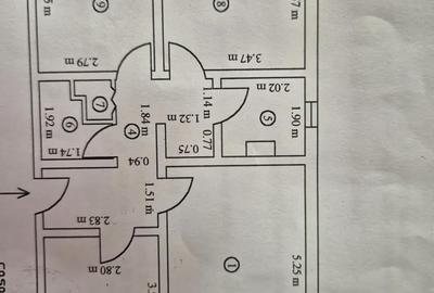 Apartament cu 3 camere decomandat în Central - 2